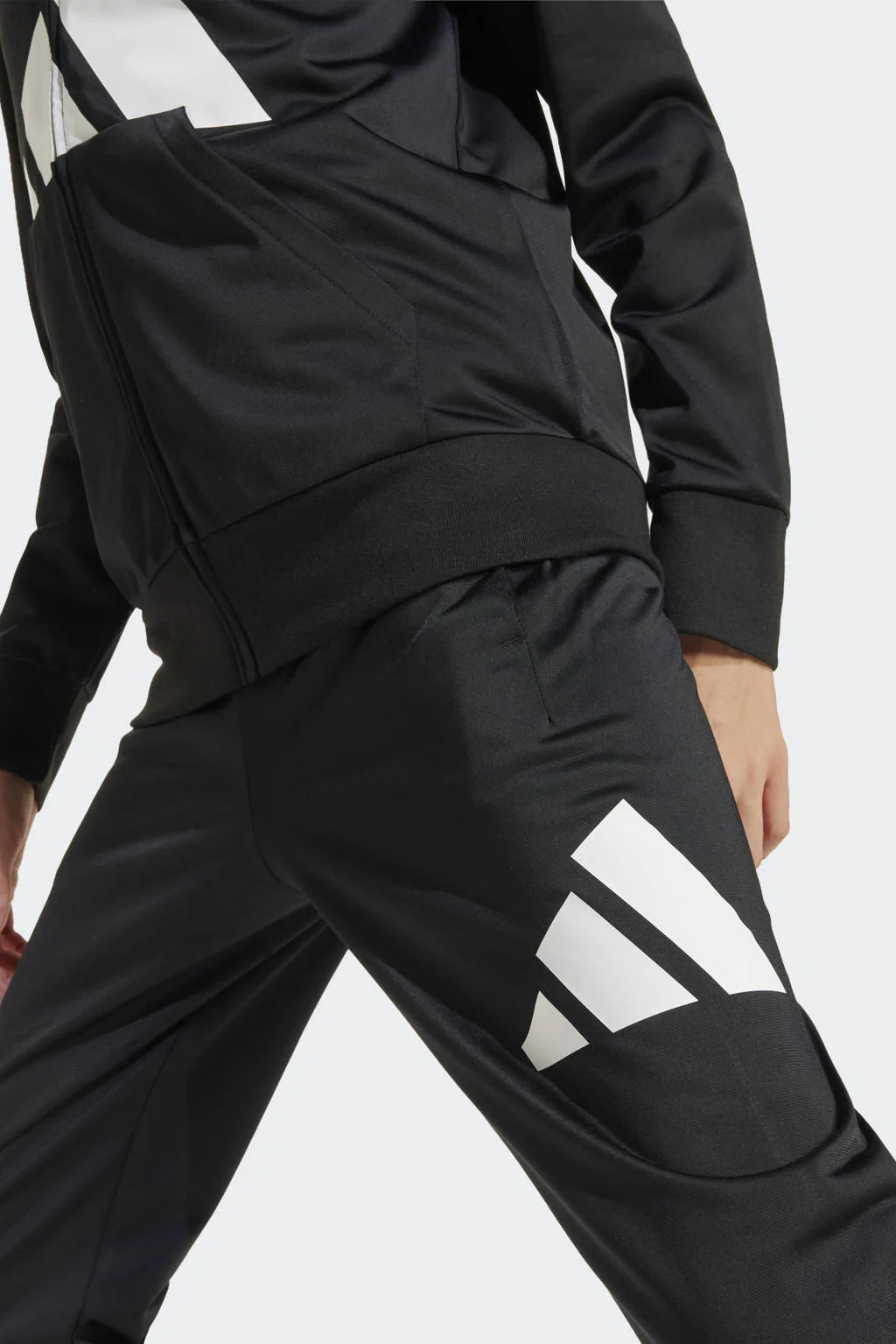 adidas trainingspak zwart/wit