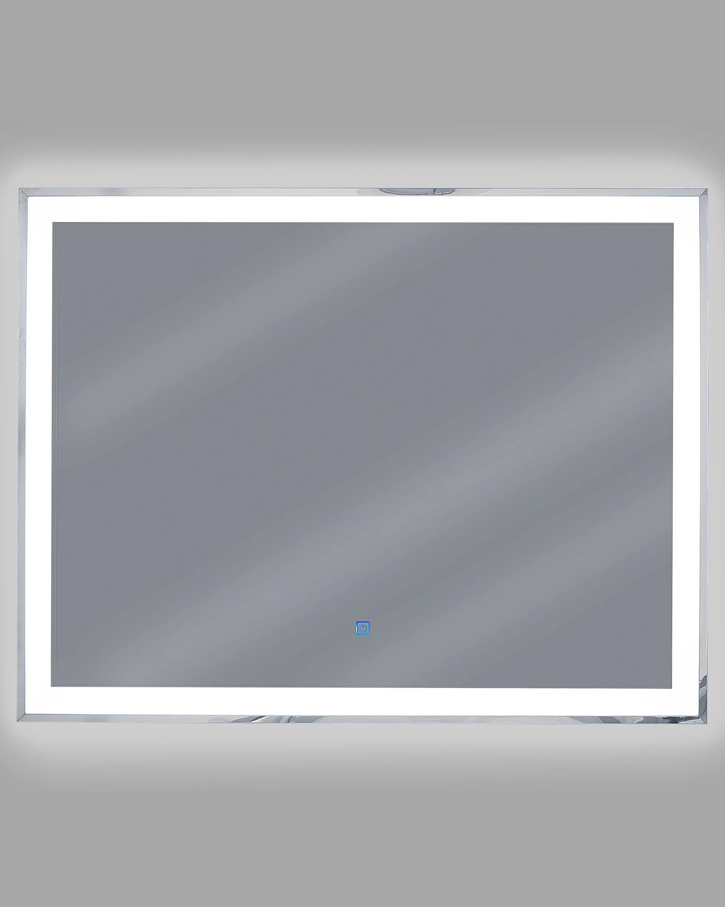 LED badkamerspiegel ARGENS 90 cm 70 cm Zilver