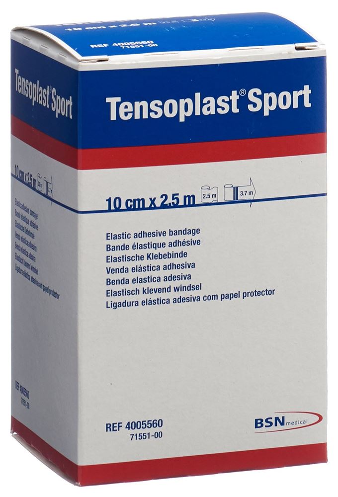 Tensoplast Elastisches Tape 10cmx2.5m 1 Stk