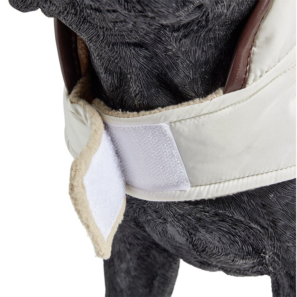 Veste réversible pour chien blanche - Taille S