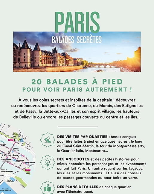 HACHETTE - GRAND WEEK END BALADES SECRETES A PARIS