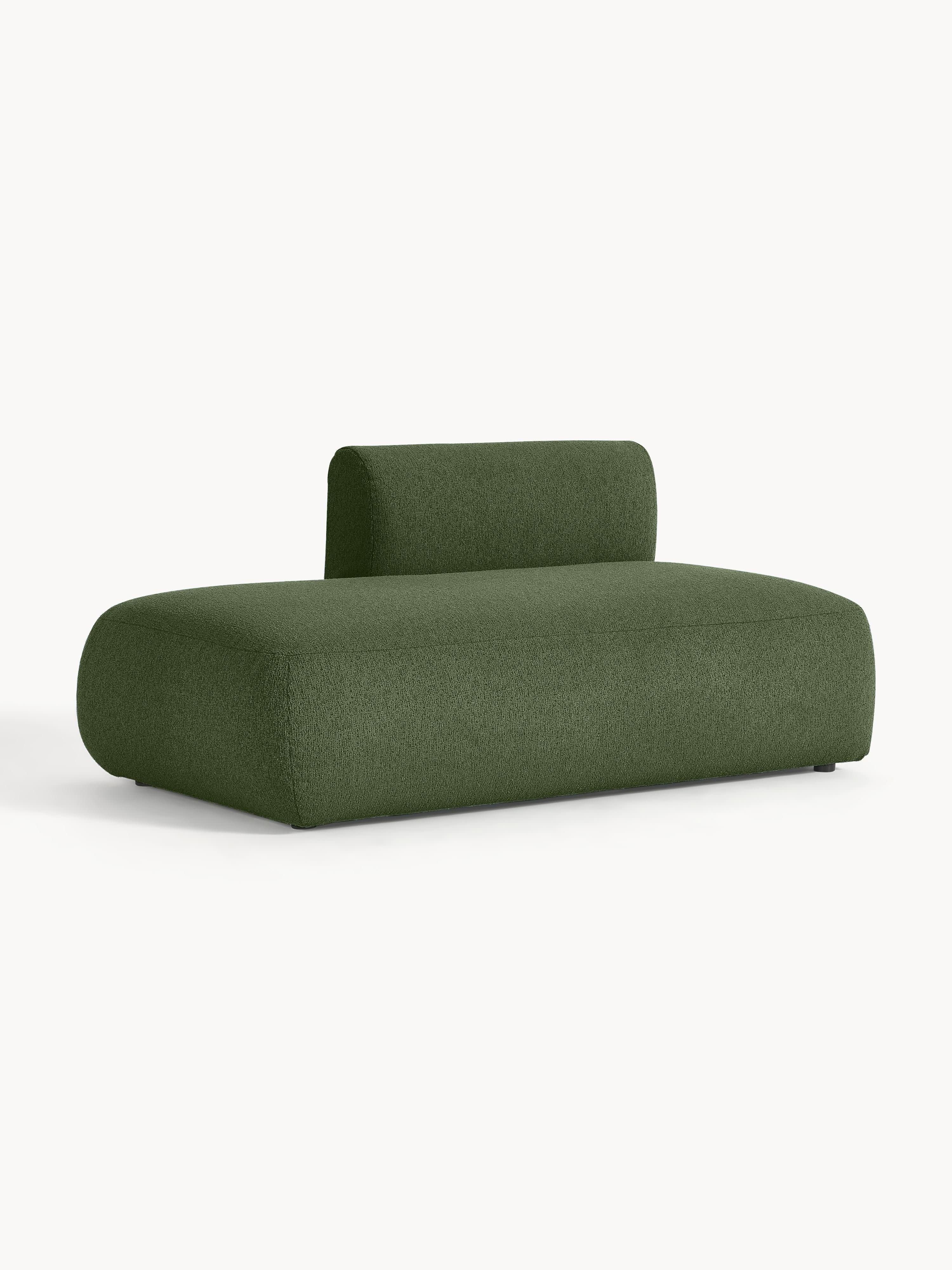 Modulaire bouclé chaise longue Sofia