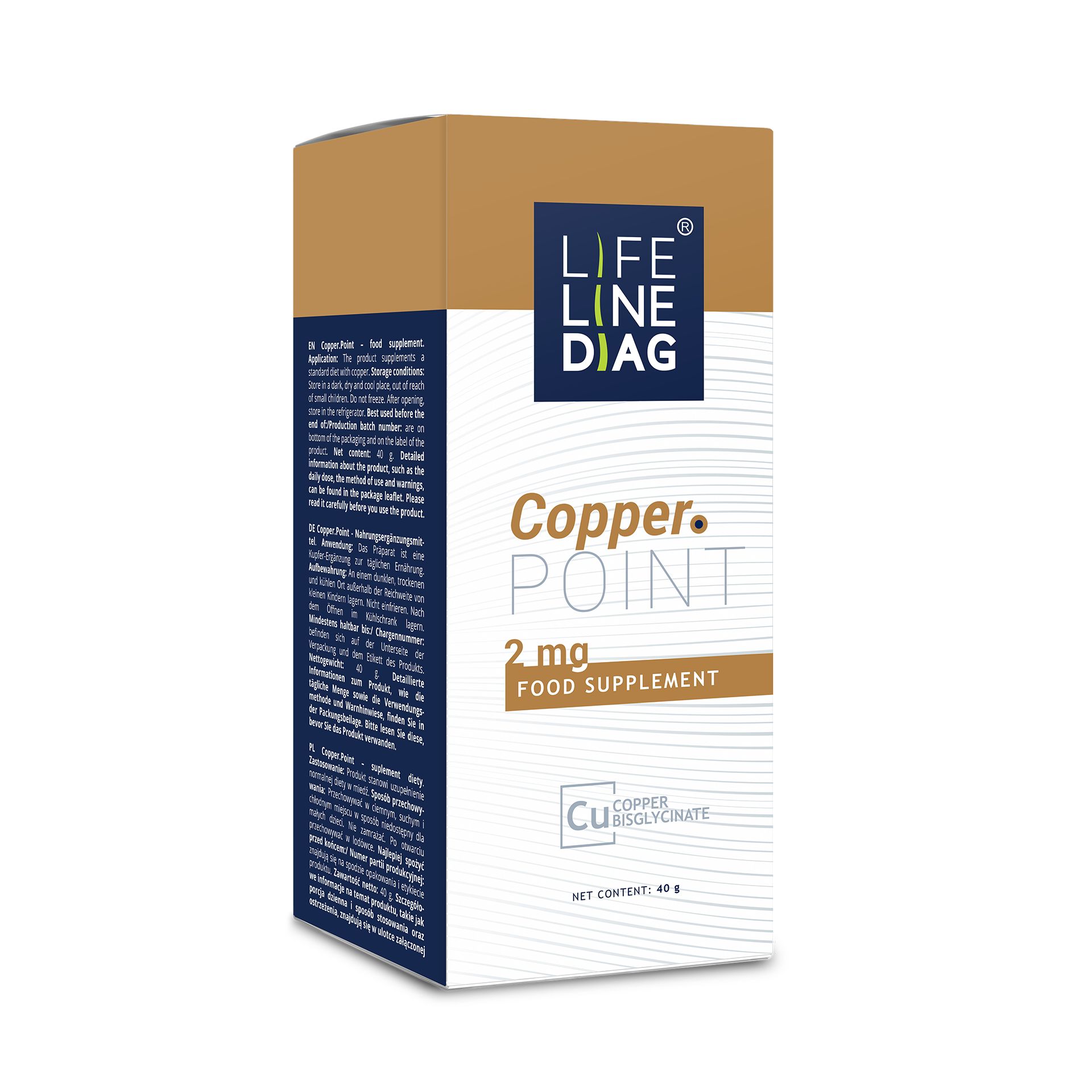 Copper.Point - Nahrungsergänzungsmittel mit Kupfer