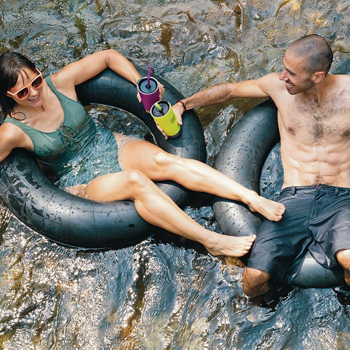 Pacote com 3 canudos Klean Kanteen de 10 mm