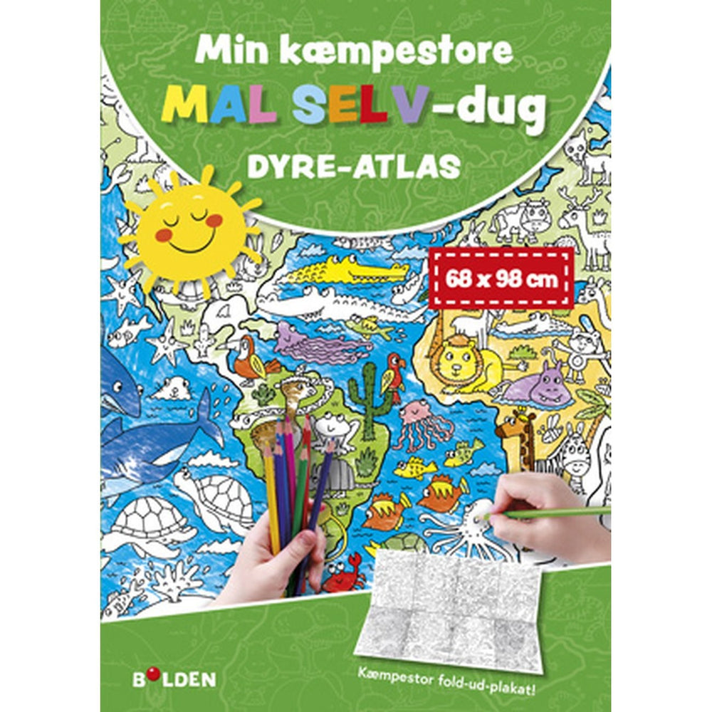 Køb Forlaget Bolden Mal-Selv-Dug: Atlas