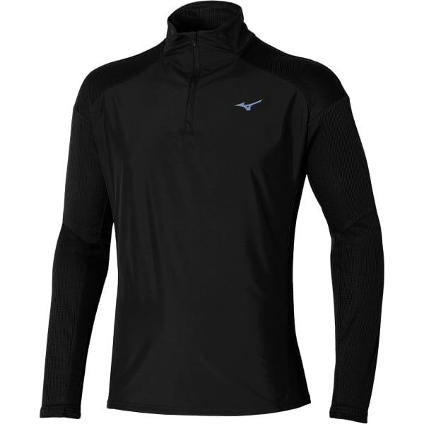T-shirt trail MIZUNO ACTIVE HYBRID LS SHIRT BLACK