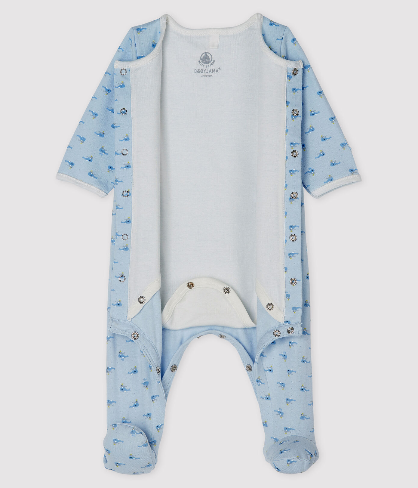 Bodyjama bébé en tubique