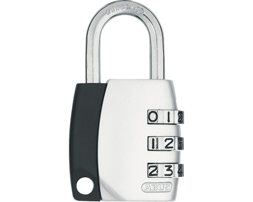 Abus 155/30 zilveren hangslot, 30 mm