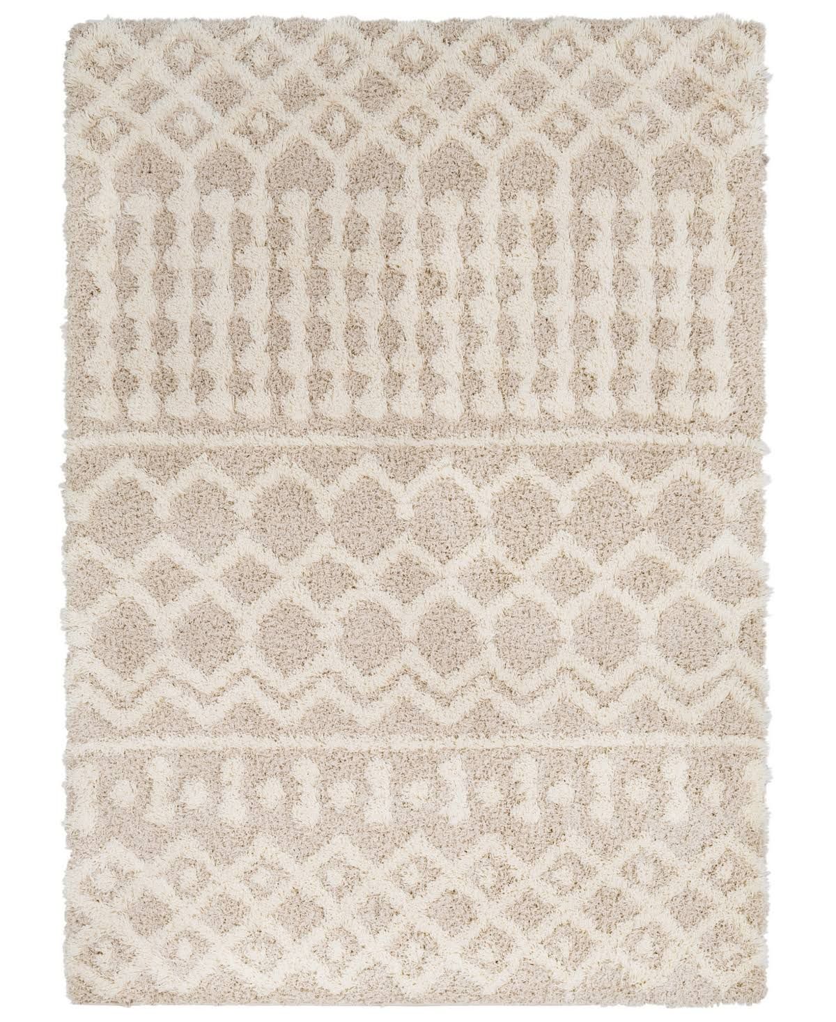 Hochflor-Teppich Livabliss DUBAI Beige B H:52mm L
