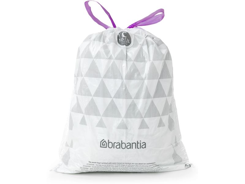 Brabantia Kehrichtsack PerfectFit C 10-12 l, 40 Stück Müllbeutel, Spenderpack