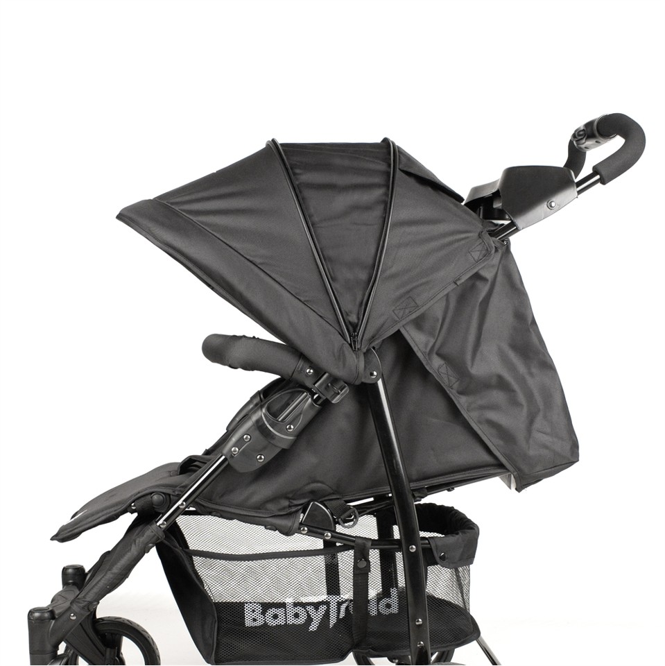 BabyTrold - Coco Klapvogn Sort