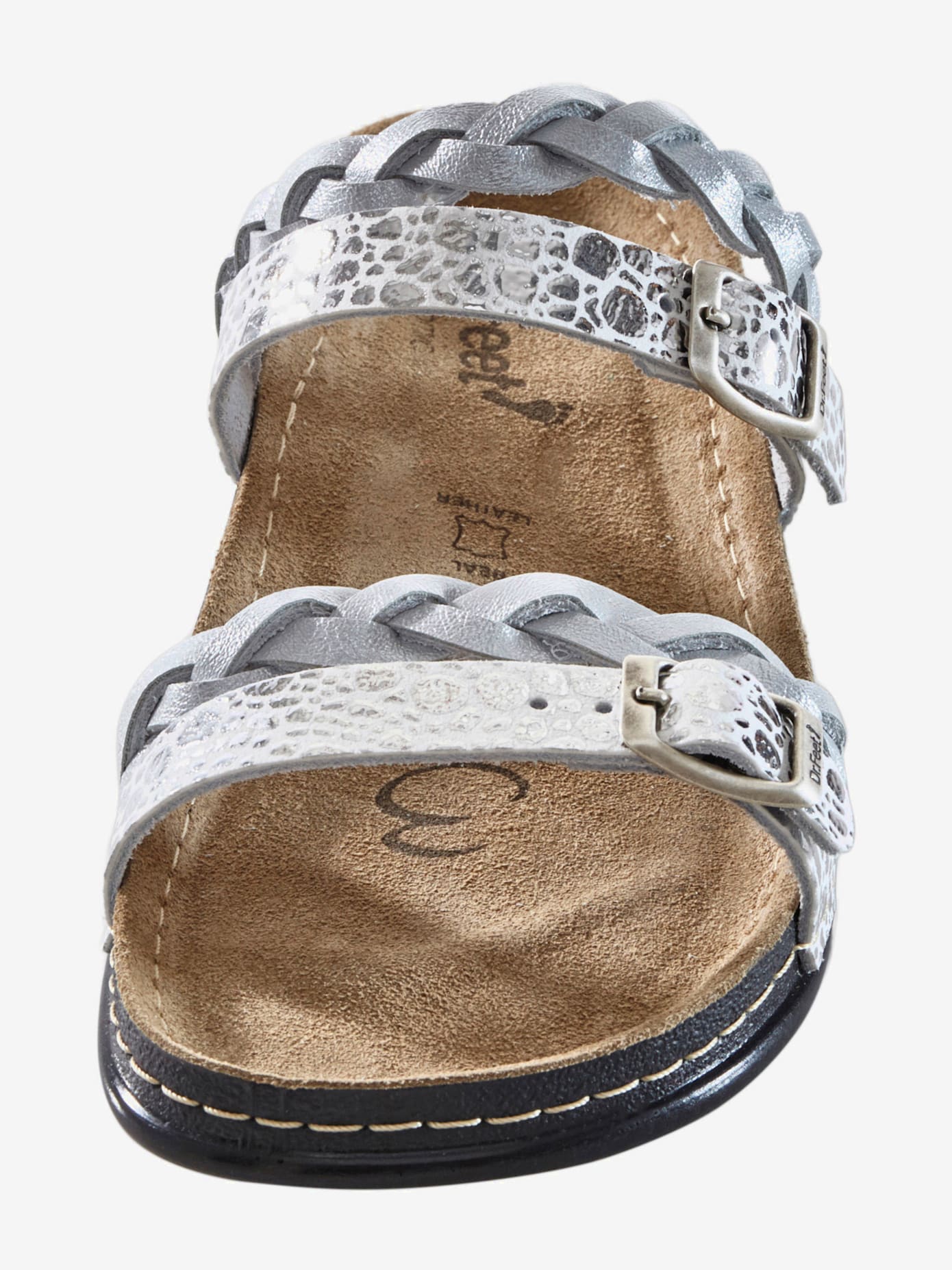 Mules dessus cuir vachette véritable