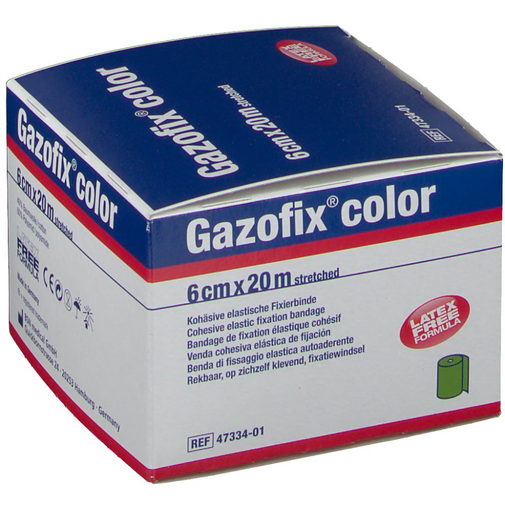 Gazofix® color 6 cm x 20 m grün