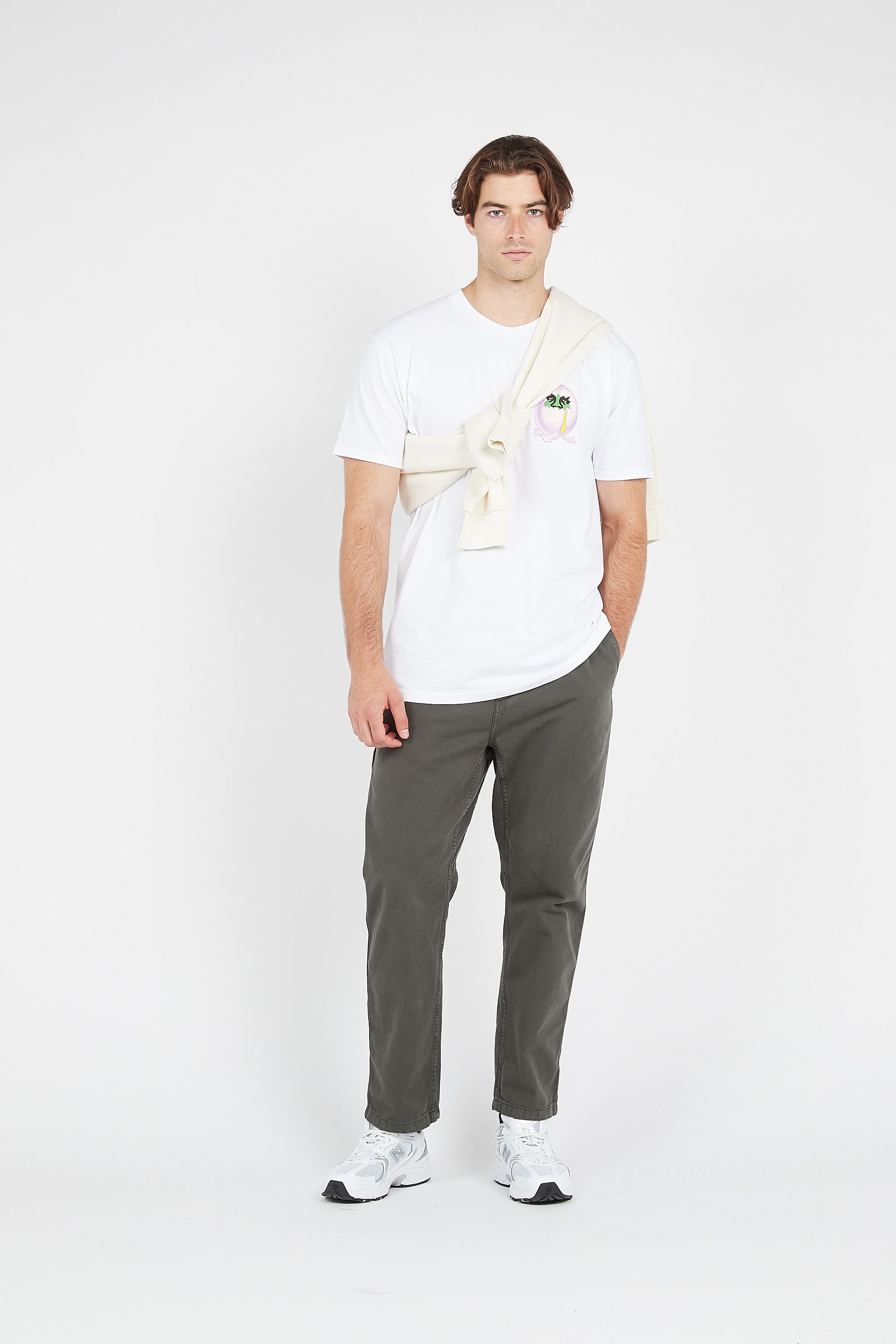 OBEY T-shirt Blanc