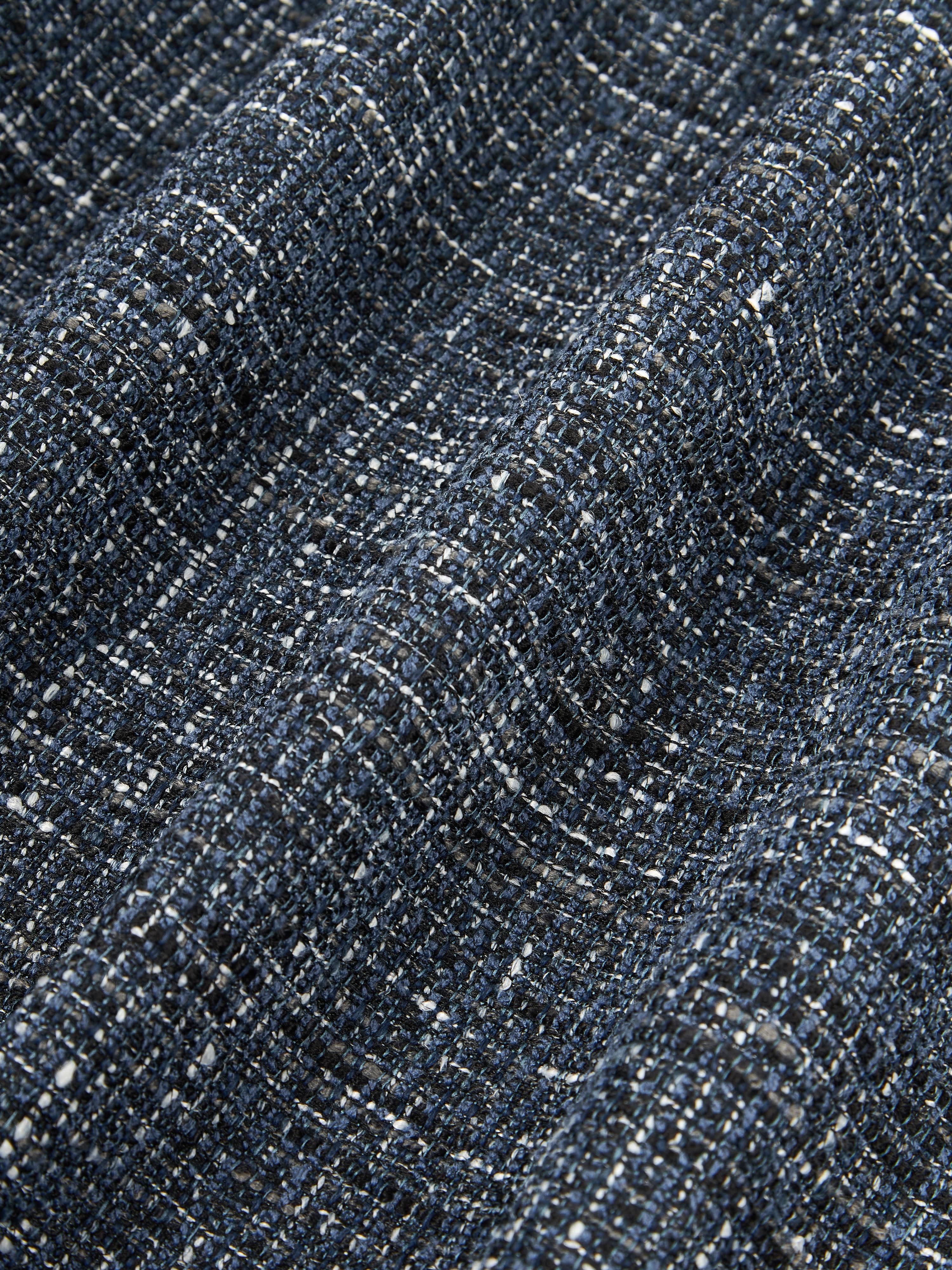 Bouclé kussenhoes Talea