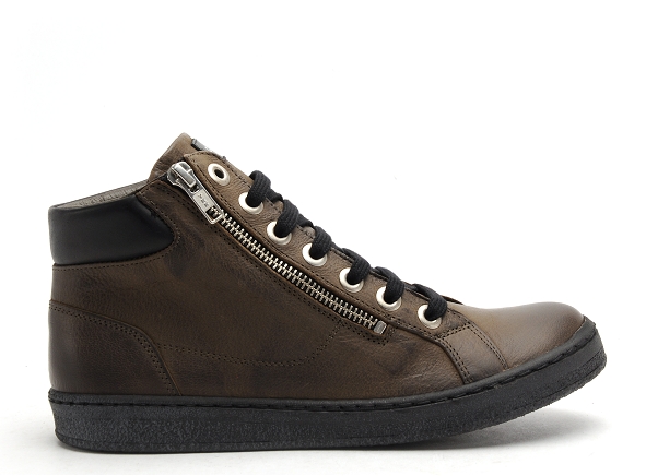 Chacal boots bottine plates femme 6147 kaki