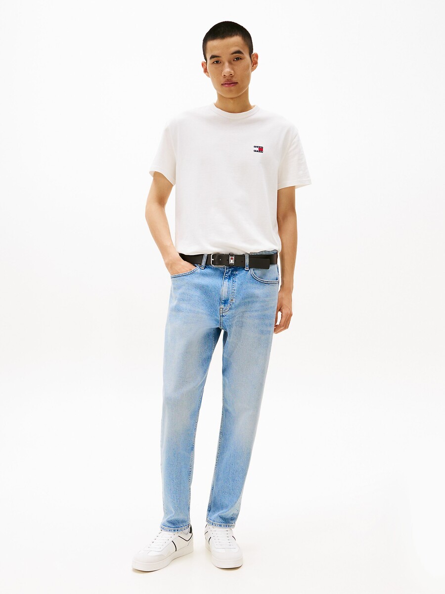 TOMMY JEANS<br>Camiseta com emblema de logo redondo