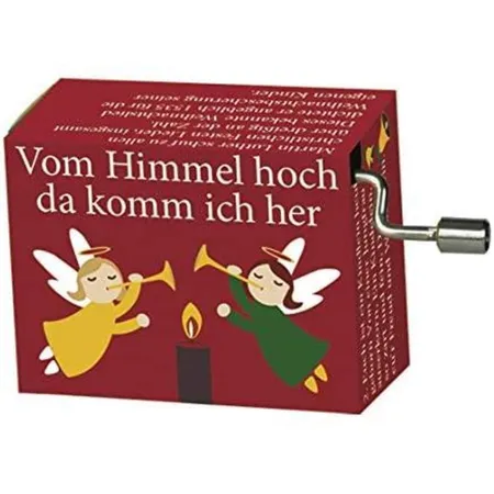 Fridolin Music Box Christmas Song from Heaven High Da komm ich Here