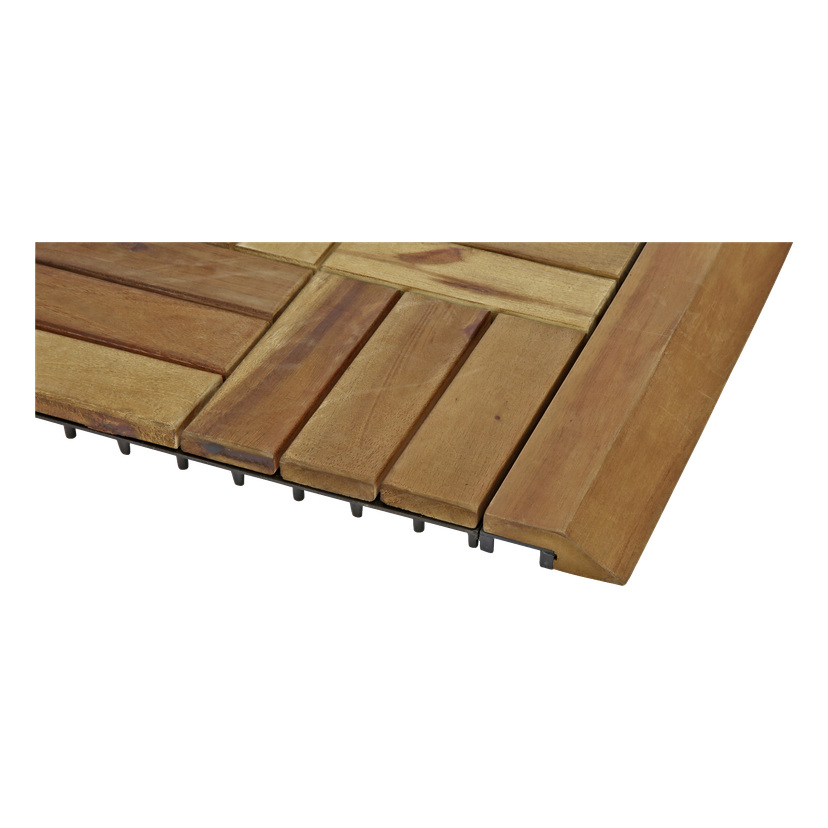 Kant til gulvplater 4 deler 30x7 cm
