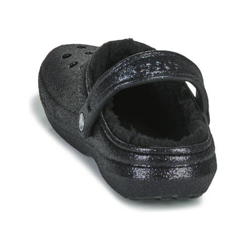Crocs - Classic Glitter Lined Clog - Noir