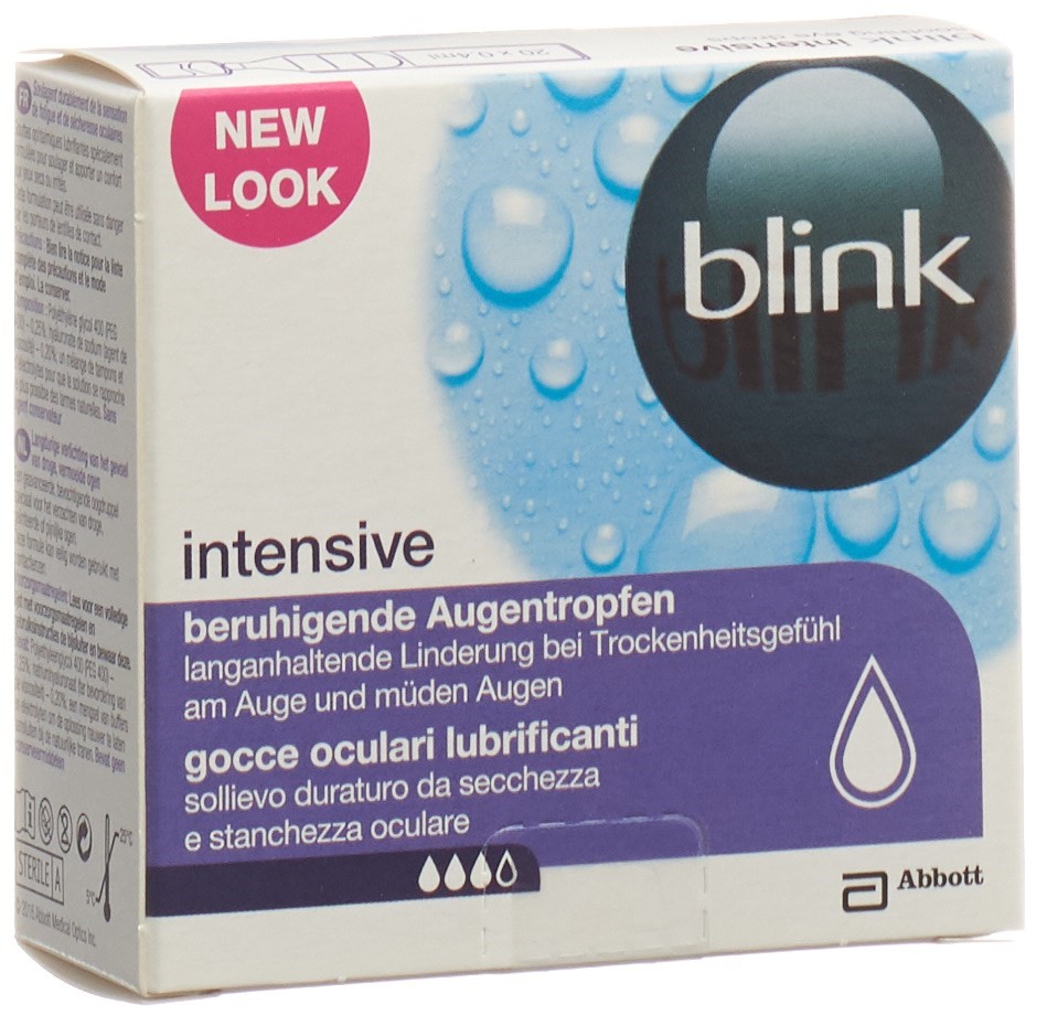 BLINK Intensive Tears<br>20 × 0.4 ml, Monodosis, Augentropfen, Lösung, Unit Dose