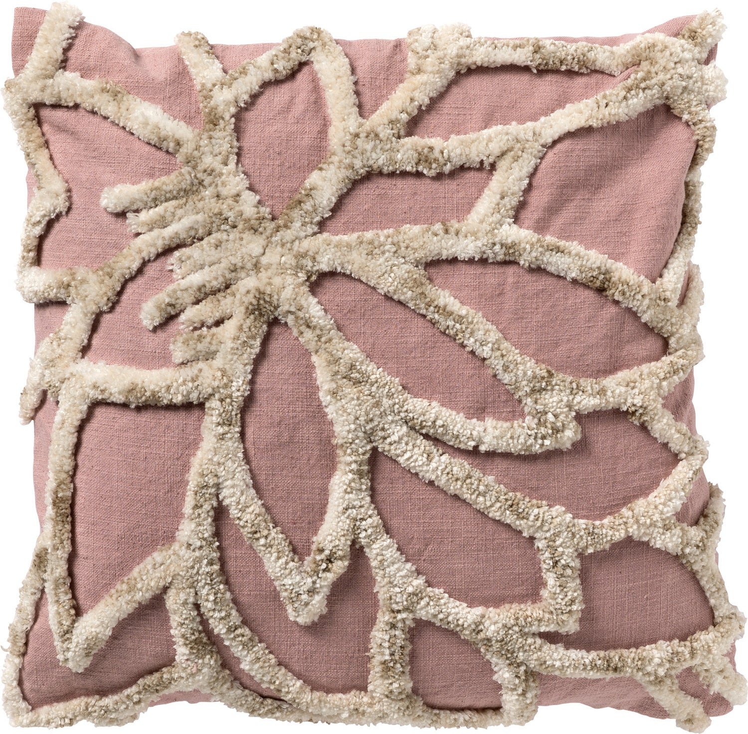 Dutch Decor sierkussen Livia paars 45 x 45 x 5 cm