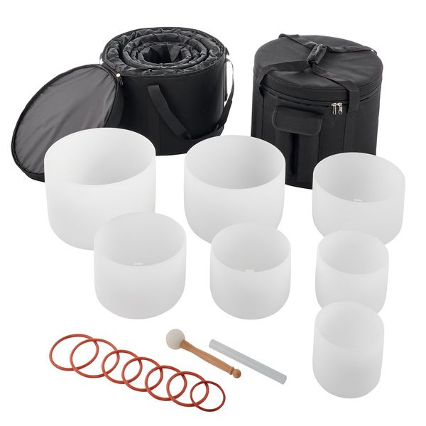 Thomann Crystal Bowl CF Set 432Hz 6-12