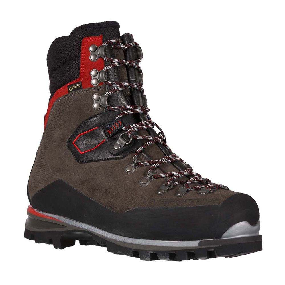 La Sportiva KARAKORUM EVO GTX - Chaussures d'alpinisme Homme anthracite/red