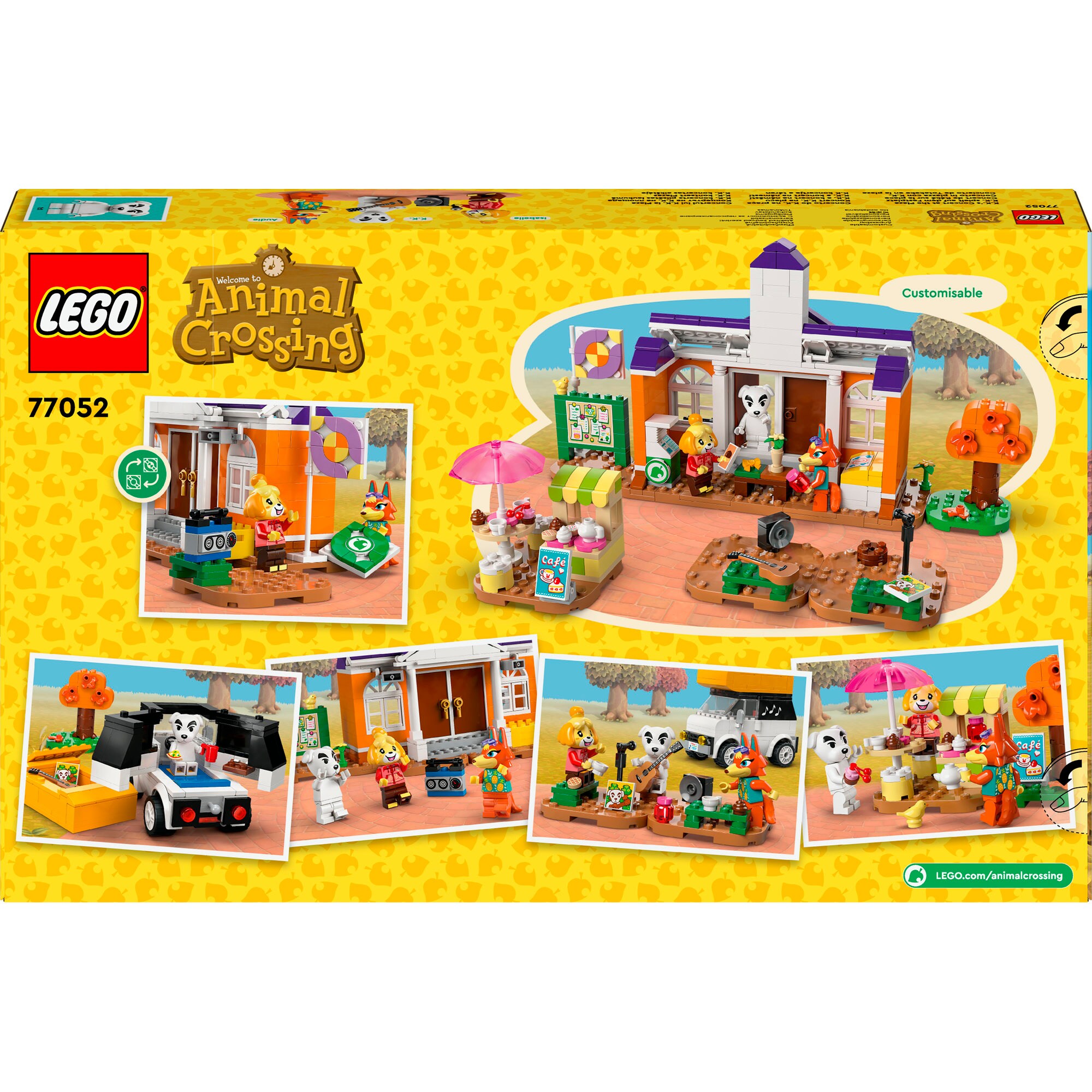 LEGO Konstruktionsspielzeug Animal Crossing K.K. spielt auf dem Festplatz