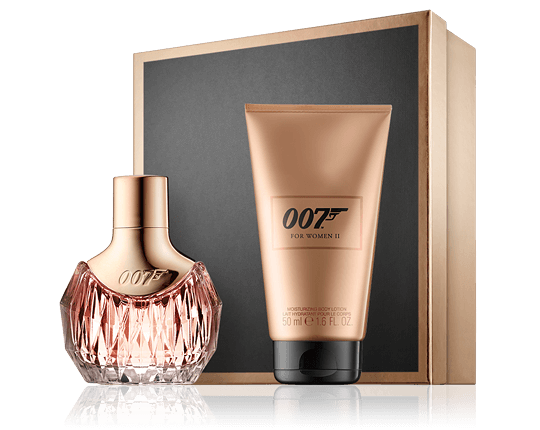 James Bond 007 for Women II Set mit Body Lotion 30ml-50ml