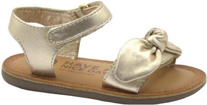 Gioseppo leren sandalen goud Meisjes Leer Effen 20