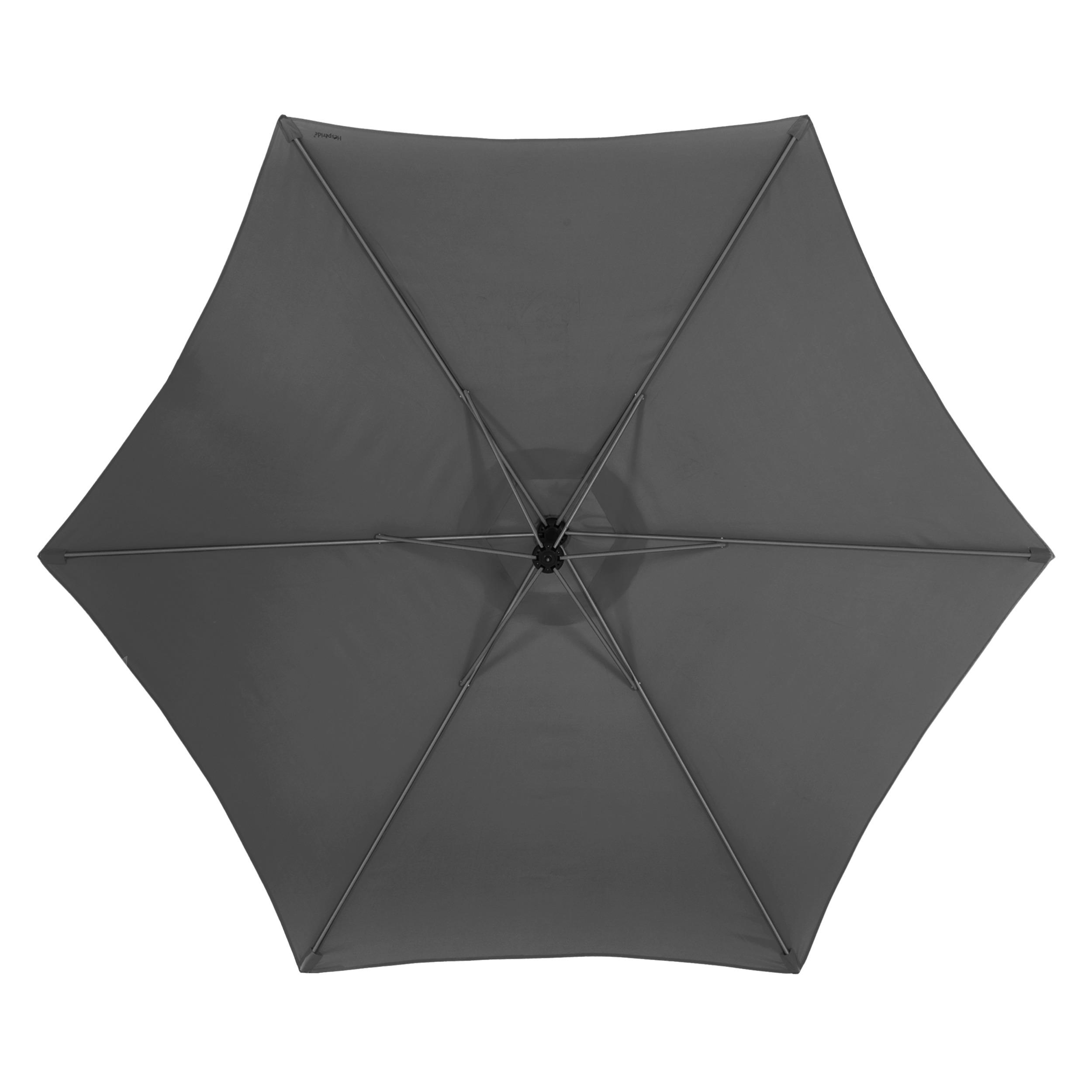 PARASOL DECENTRE 3M MANOA ARDOISE