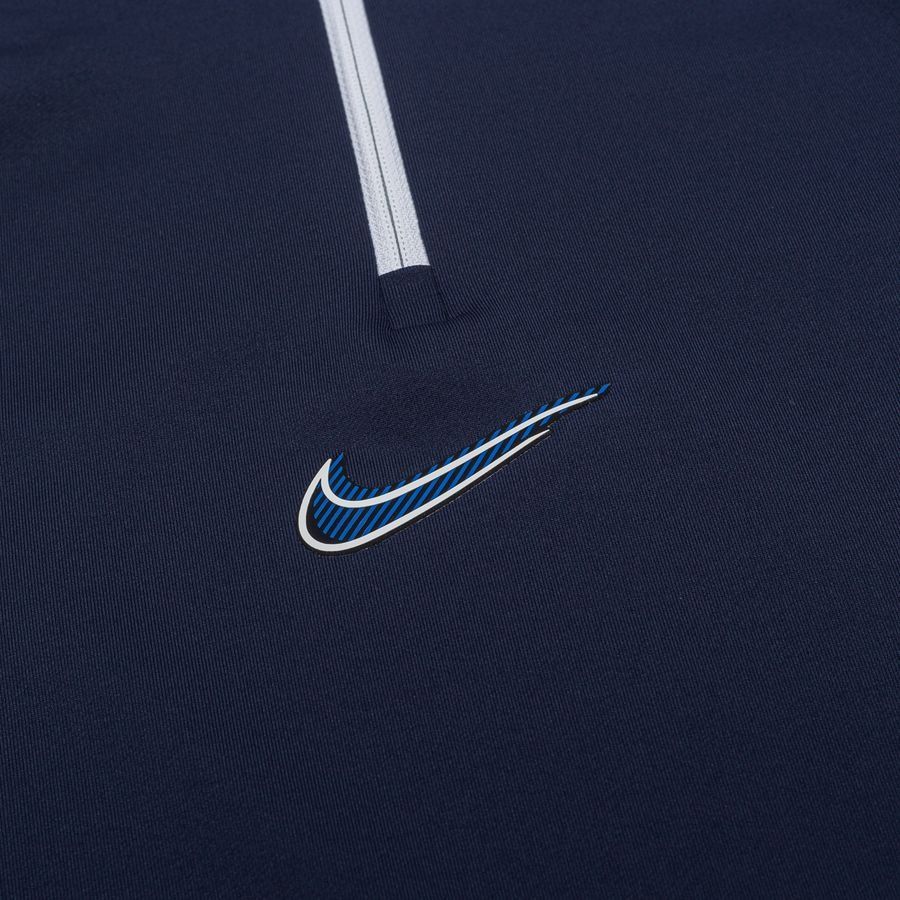 Nike Maillot d'Entraînement Dri-FIT Strike - Bleu Foncé/Bleu/Blanc