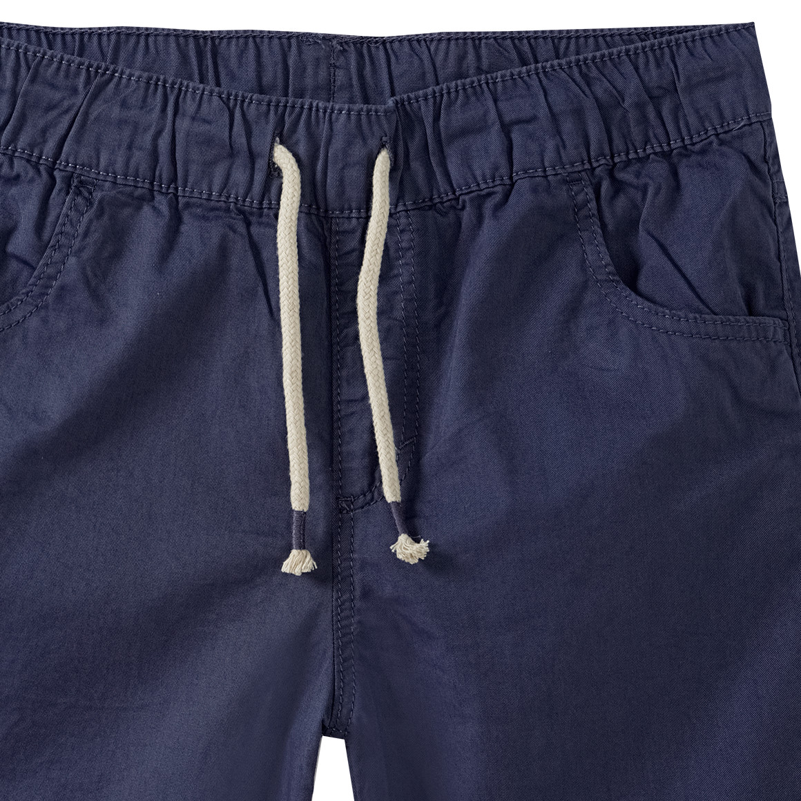 Famy Jungen Shorts mit Tunnelzug dunkelblau
