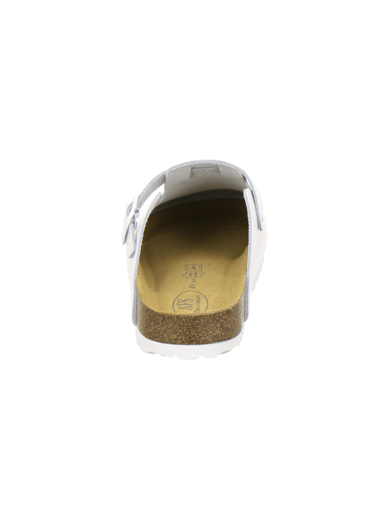 Clogs Herren Leder weiß