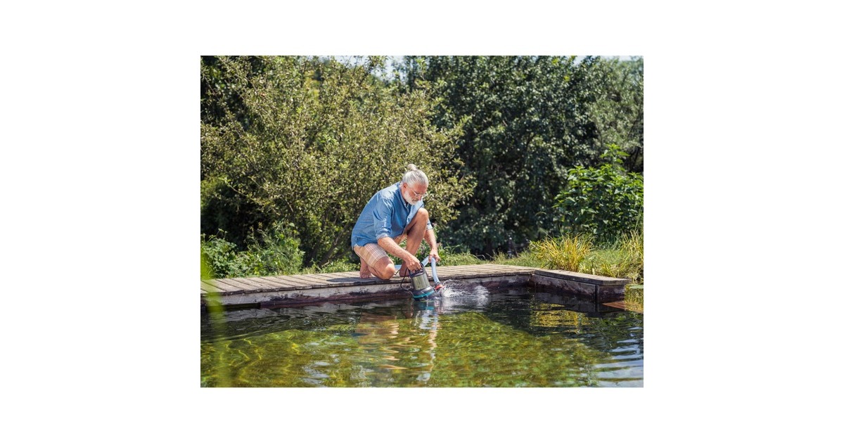 GARDENAVuilwaterpomp 20000 Aquasensor dompel- en drukpompen  (Zwart/roestvrij staal, 9044-20)