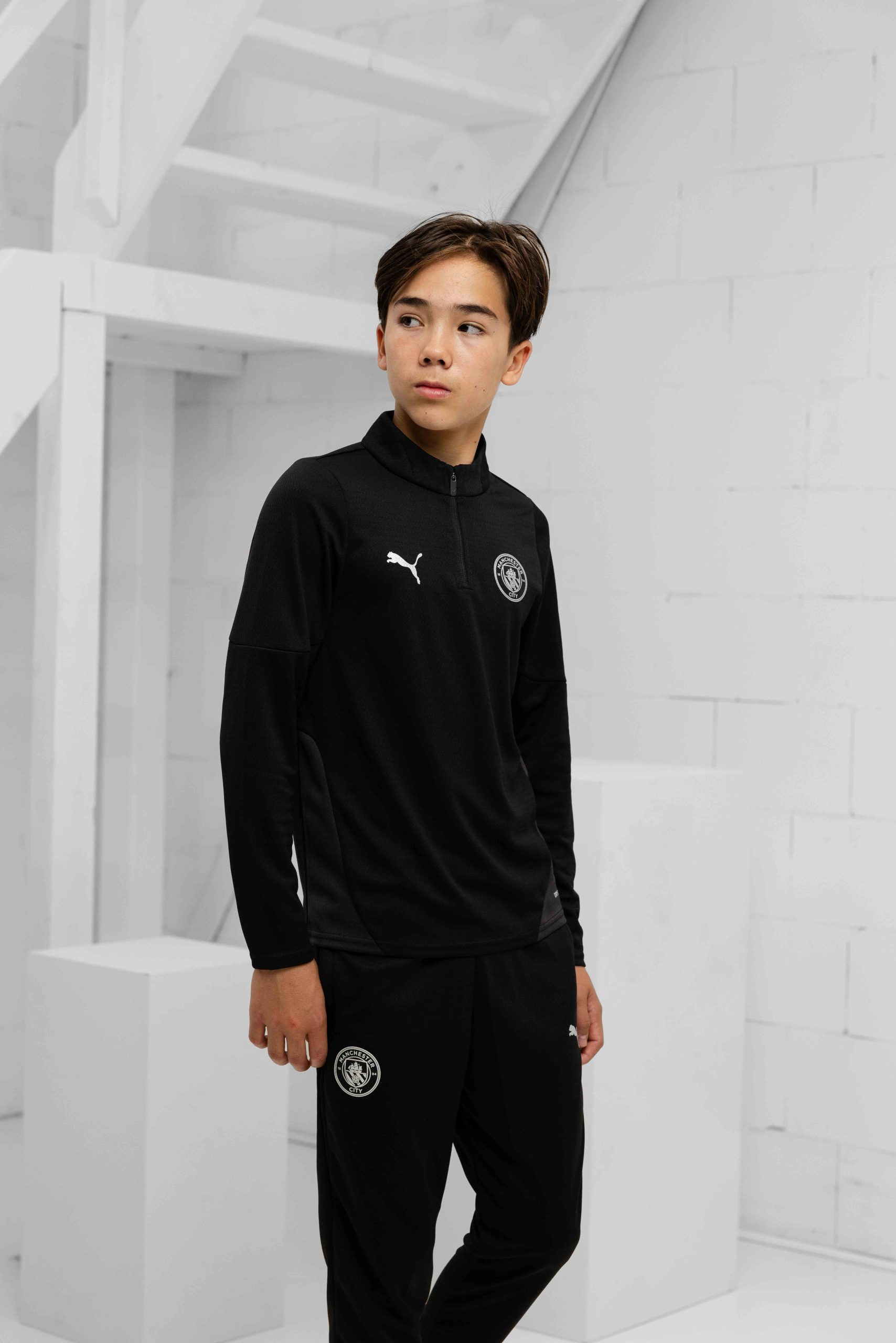 Manchester City 1/4-Zip Trainingspak Junior 2025/2026