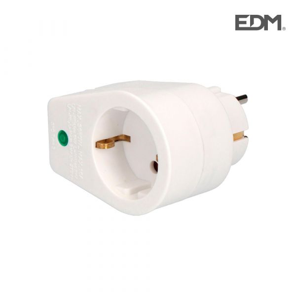 EDM Ficha Adaptadora com Proteçao - EDMR40049