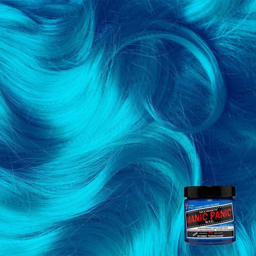 MANIC PANIC - Semi-permanente haarkleurcrème Atomic Turquoise