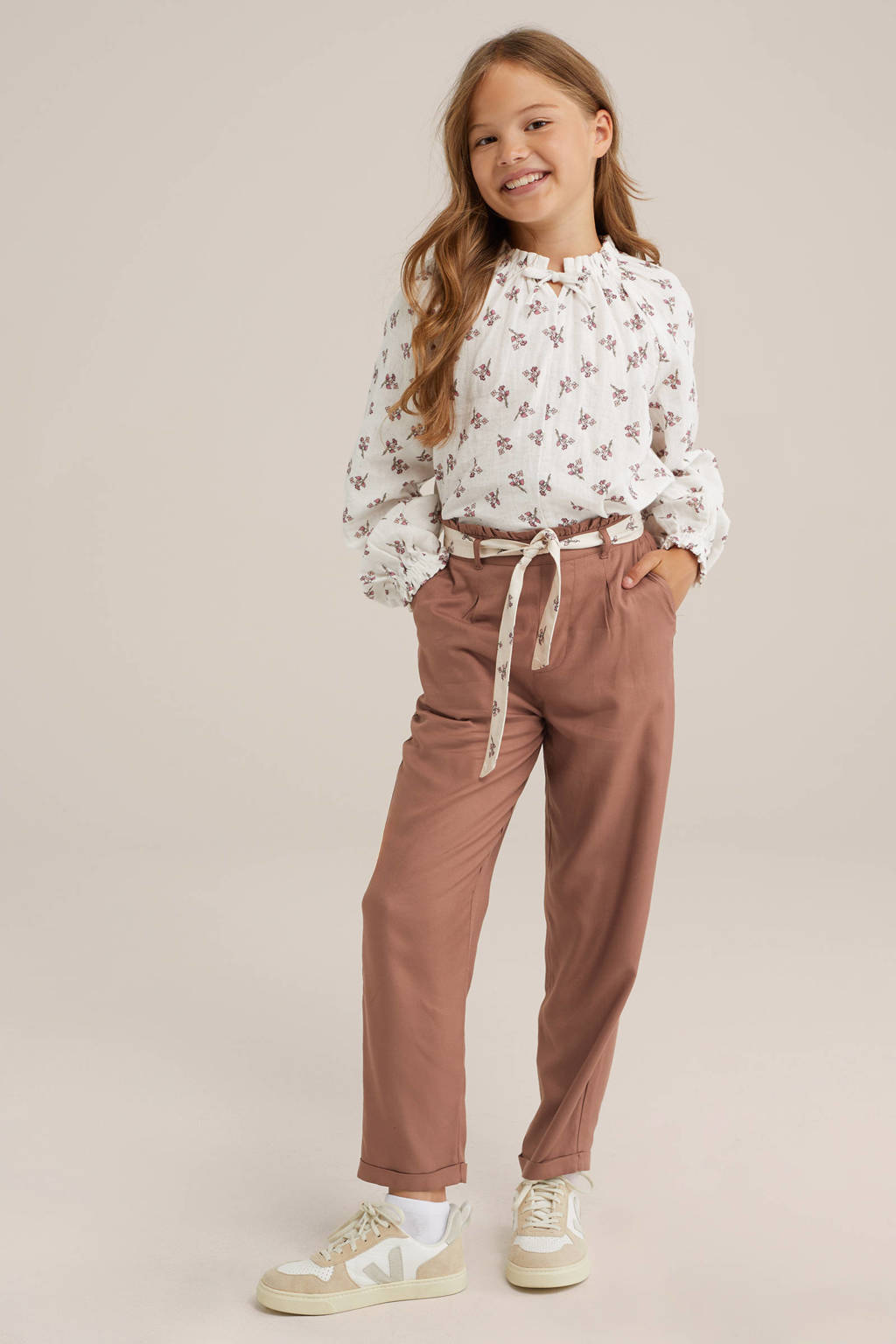 WE Fashion tapered fit broek