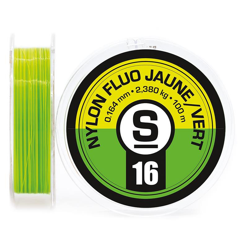 Nylon Sempe Fluo Bicolore Jaune/Vert