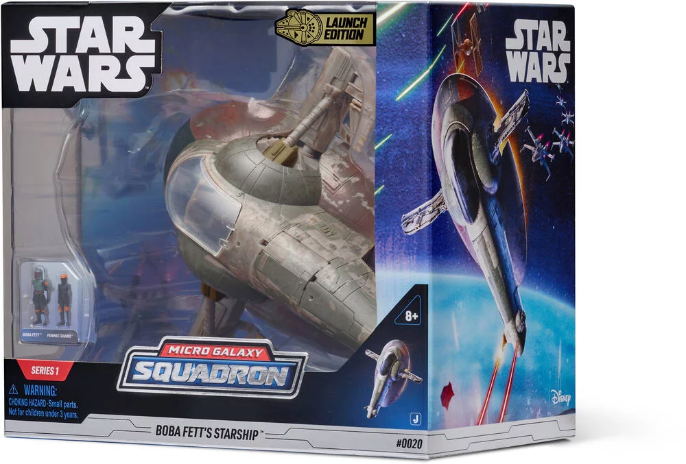 STAR WAR MGS - VEHICULE DELUXE – VAISSEAU DE BOBA FETT