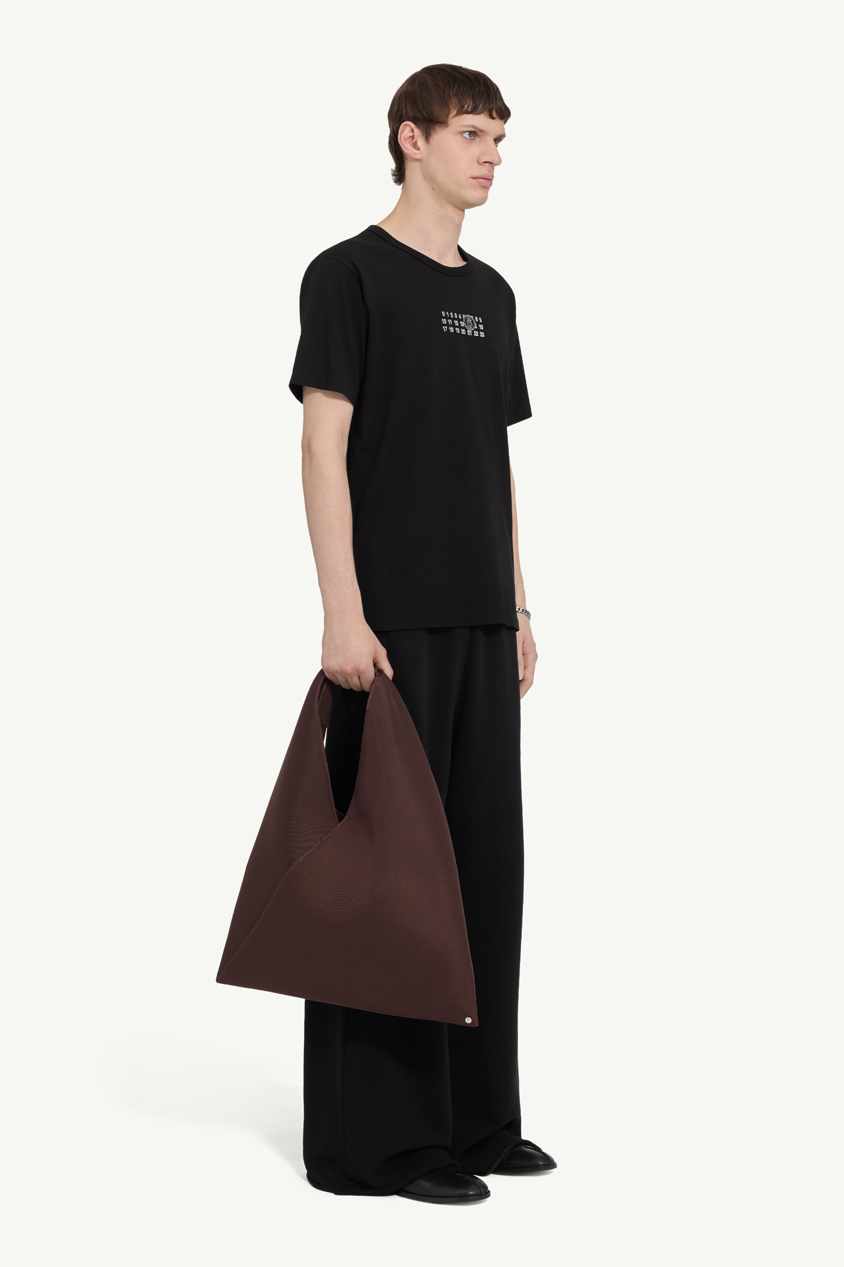 T-shirt Numeric en coton pour homme | MM6