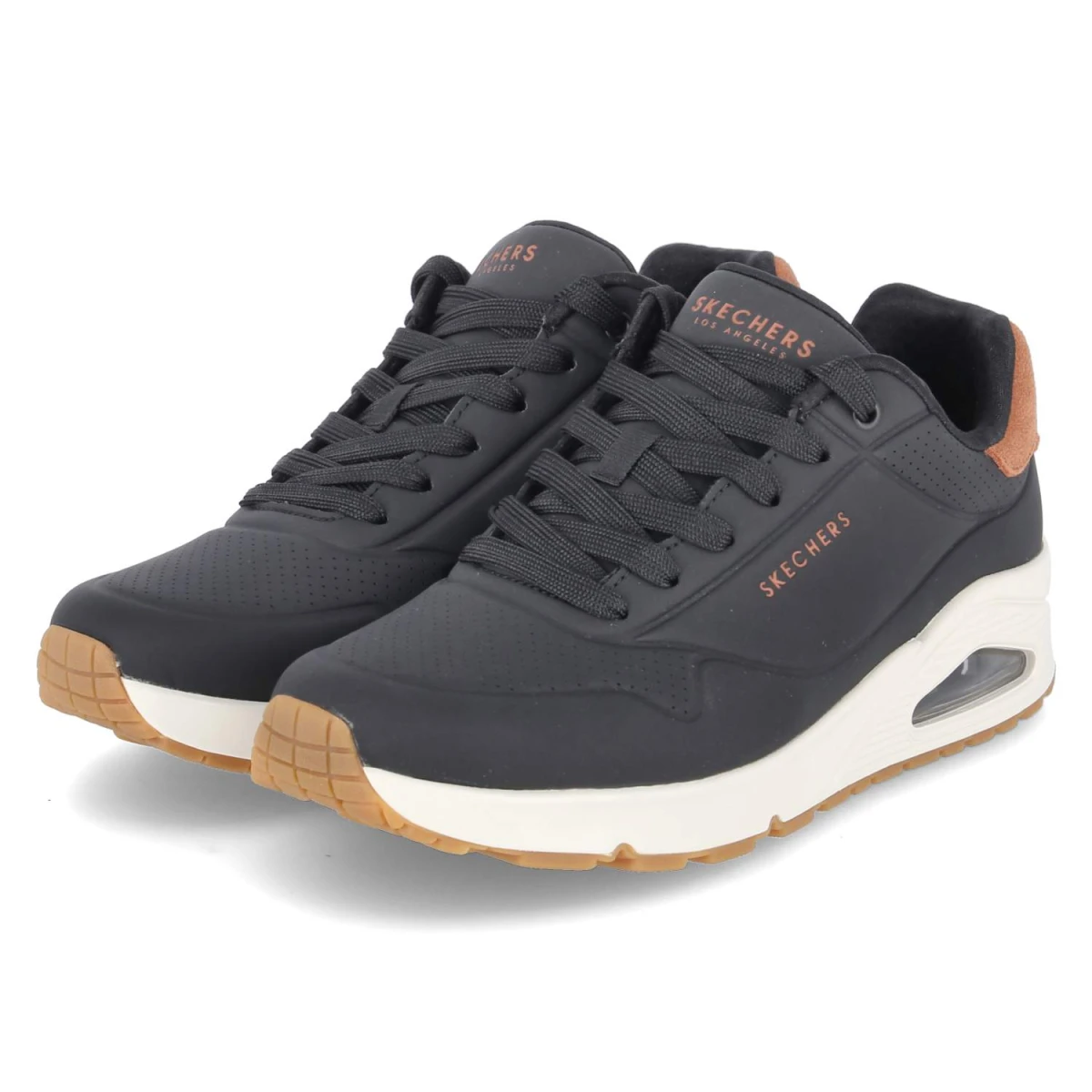 SkechersLow Sneaker UNO SUITED ON AIR - blk
