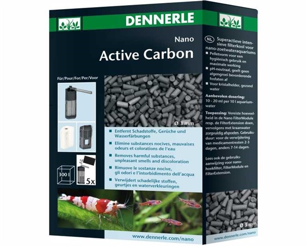 Dennerle Nano ActiveCarbon 300ml | Super-actieve filterkool