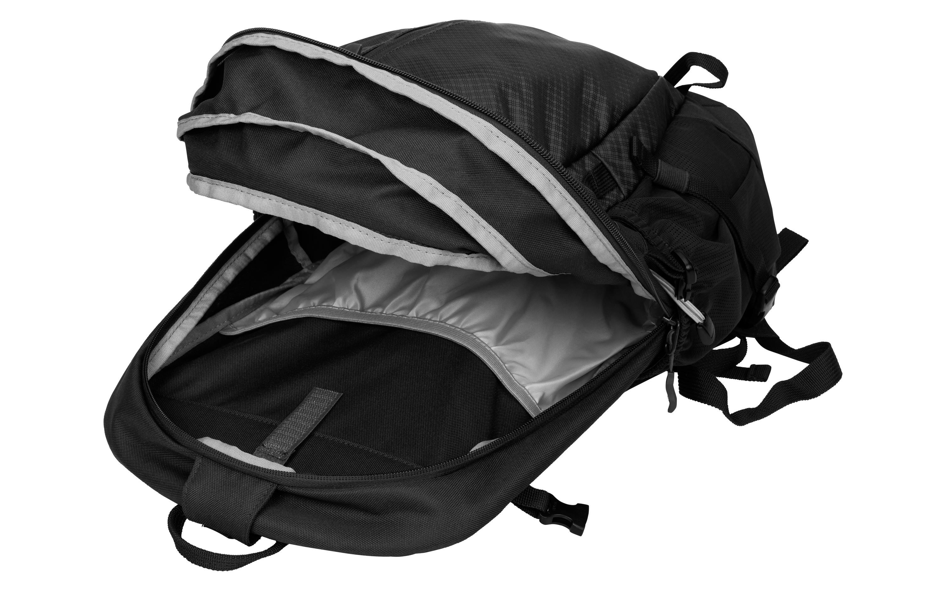 Wanderrucksack Moorgins 20 l, SchwarzFunktionaler und bequemer Bergrucksack für das ganze Jahr