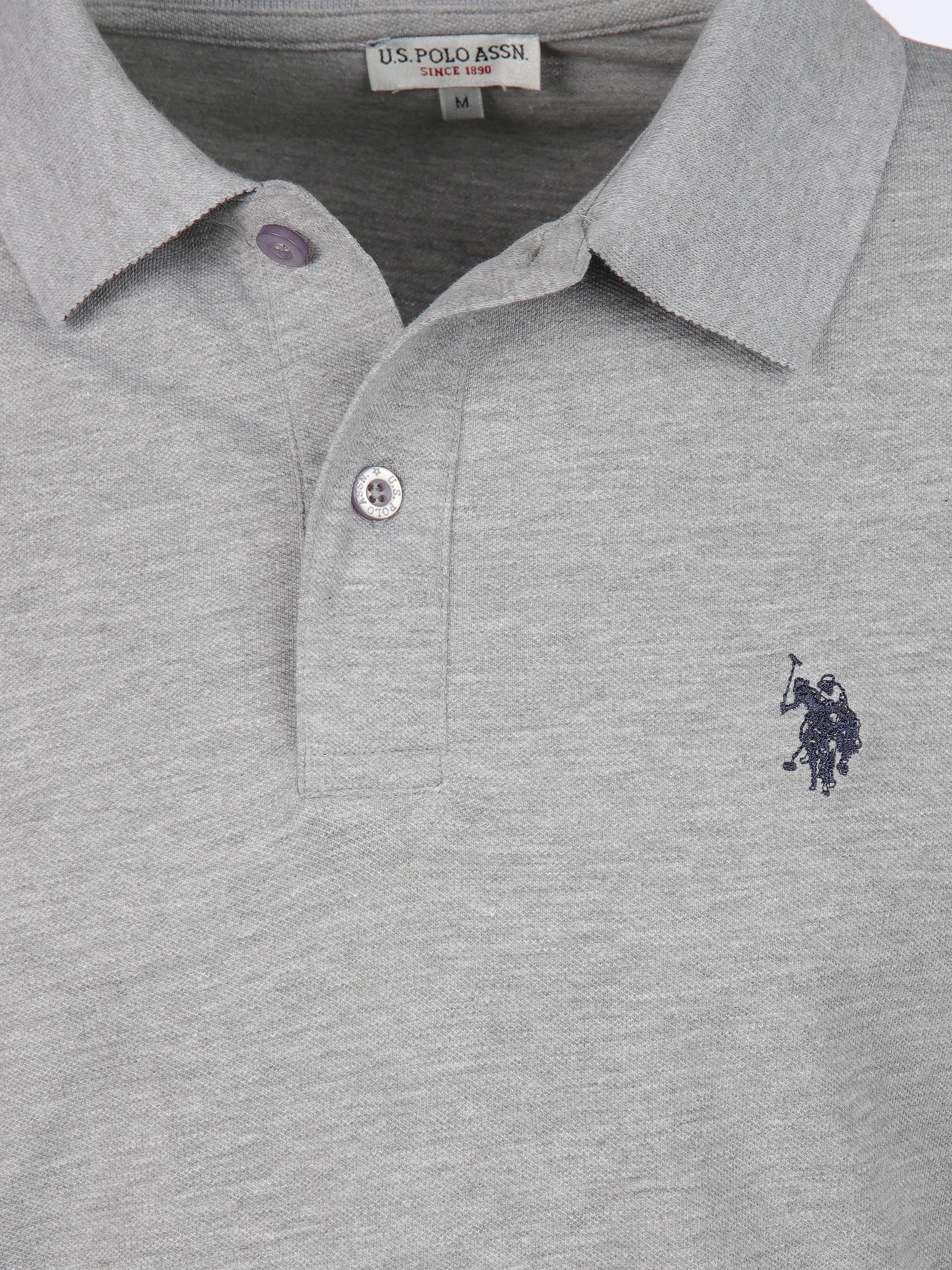 Herren Poloshirt mit langem Arm