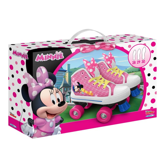 Minnie Mouse - Rollschuhe - Größen 28, 29, 30