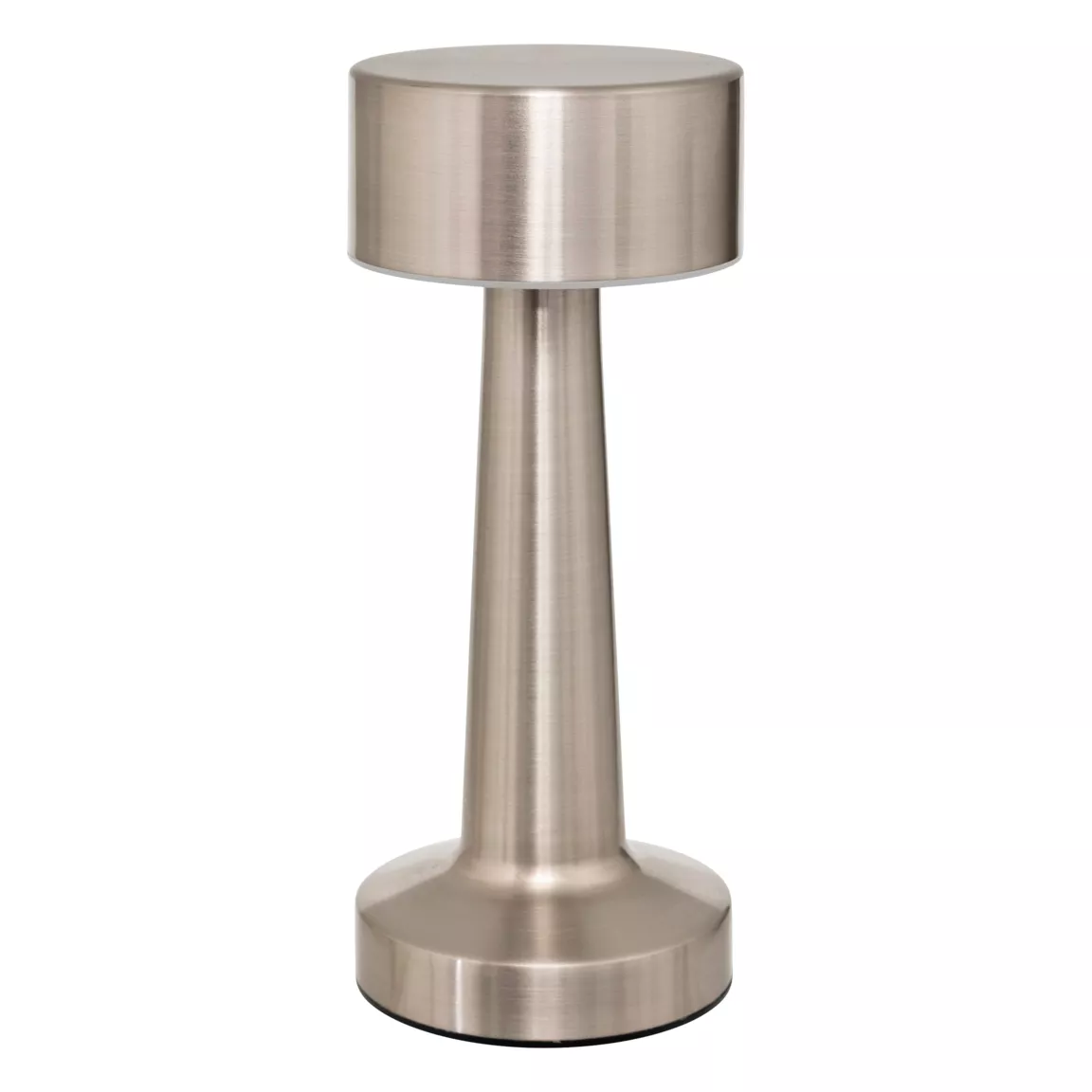 Lampe à poser extérieur métal 100 lumens (H21,5 cm) Halto Argent