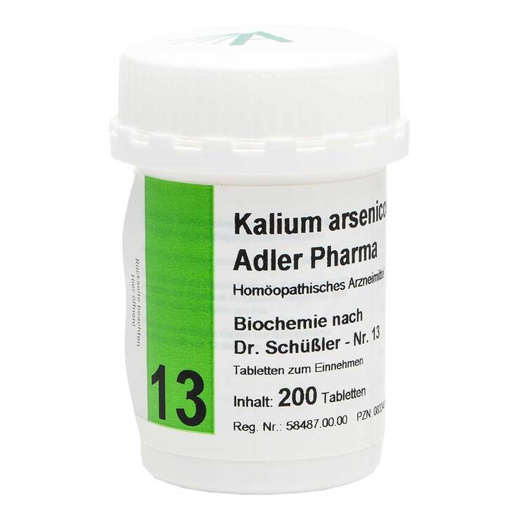 Biochemie Adler 13 Kalium ar, 200 St